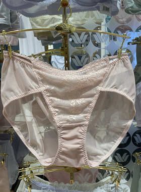 华歌尔WP3563 中腰网纱性感女士三角内裤配WB3563内衣139