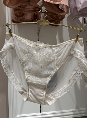 新品华歌尔蓝标 UP35K5 蕾丝网纱女士三角内裤UB35K5配套169