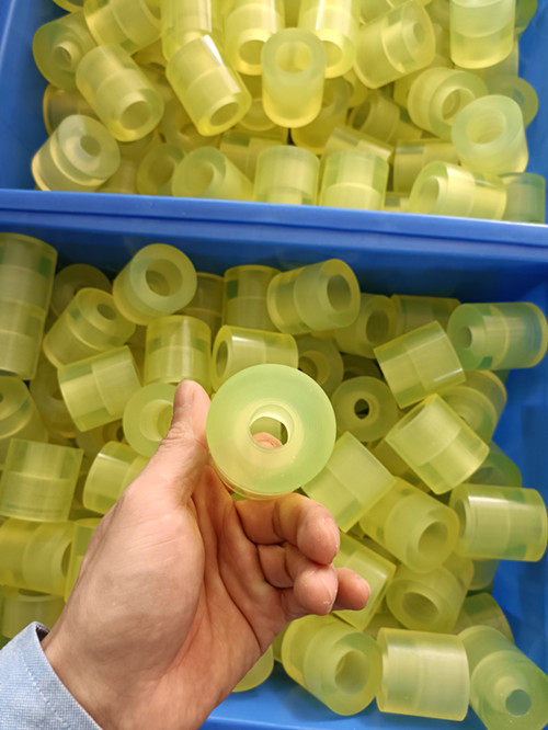 pu梯形优力胶聚氨酯沉头缓冲定制加工减震垫圈空心弹性牛筋橡胶棒