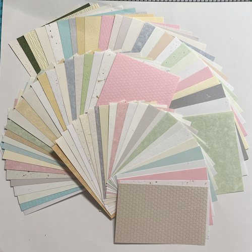 【特种纸】手帐内页 25张不重复特种纸混包 M5A7A6P手账素材分装