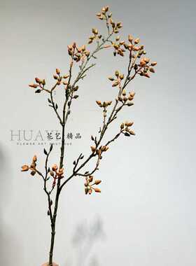 仿真花浆果玫瑰果单只