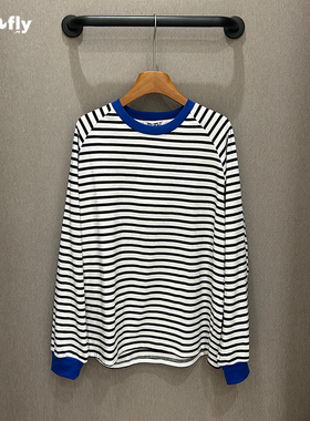 fizzfly |  正品专柜 设计师品牌2025新款秋装 条纹 长袖 T恤