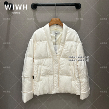 WIWH | 正品专柜 25冬季新款 连帽 白色 羽绒服 鹅绒服 WHLY2E216