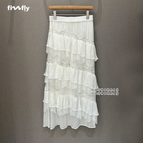 fizzfly | 正品 设计师 26新款 白色层层 半身裙【拍下改价】