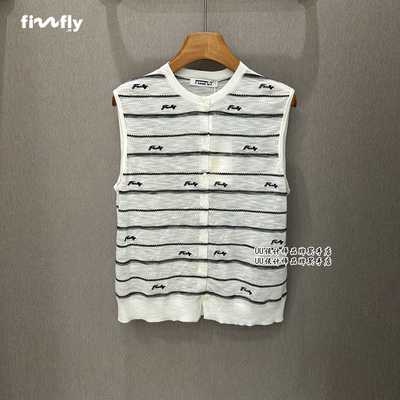 fizzfly | 正品设计师女装2026夏季字母针织马甲背心【拍下立减】