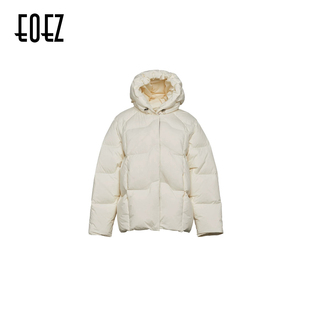 EOEZ 正品专柜 设计师  连帽 羽绒服 鹅绒服 EZY7116