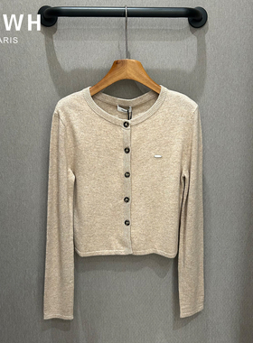 WIWH | 正品专柜 设计师品牌 25秋装 羊毛 开衫 WHLE2E516