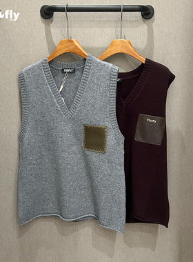 FIZZFLY | 设计师品牌 25秋冬新款  针织 马甲 背心