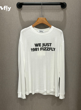 fizzfly |  正品专柜 设计师品牌2025新款秋装 字母 长袖 T恤