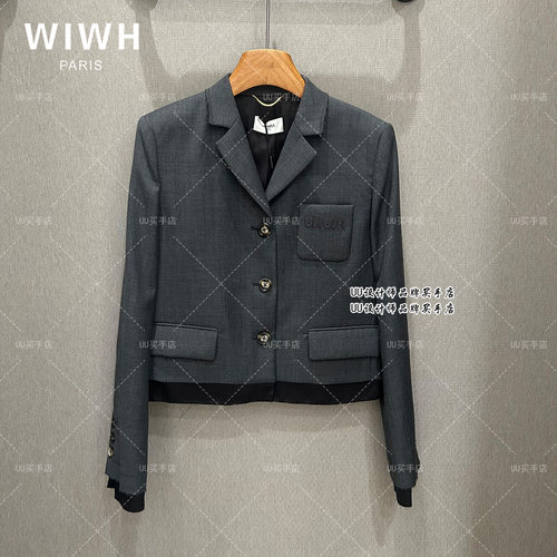 WIWH | 正品专柜 设计师品牌  2026秋装  西装外套 WHLB2F815