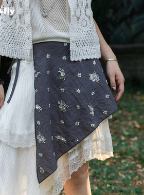 fizzfly | 正品专柜 设计师25秋装 亮钻 屁帘 腰封