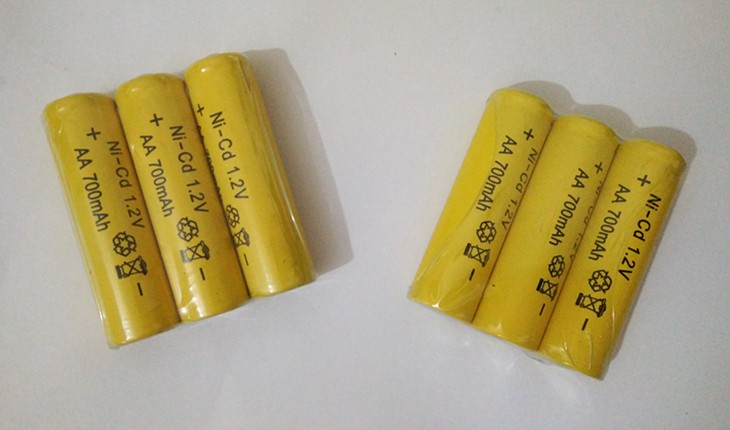 ´ºÏļ¾ïÓµç³ØÆ½Í·¿É³äµçAA1.2v·ü700mAhÎåºÅºÁ°² 5ºÅNI-CDÄø