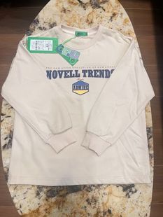 R R佛山店2025年秋季新款男女同款童装不可比喻运动卫衣上衣长袖