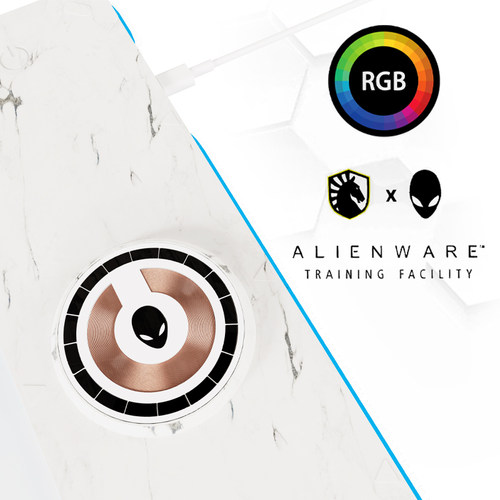 外星人AW5磁吸无线充电RGB发光垫