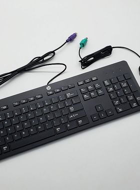 全新正品惠普HP KB-1469 PS2圆孔有线键盘鼠标 防水静音 键鼠套装