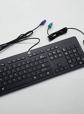 正品惠普KB1469PS2圆孔有线键盘