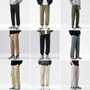 清仓特卖hansca秋季束脚工装裤男宽松美式复古休闲裤青少年长裤子