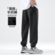 黑色卫裤 针织裤 男款 hansca美式 宽松束脚2025秋季 新款 休闲运动裤 子