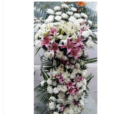 平南县环城路镇隆镇车站二人民医院鲜花店速递白事花圈清明节
