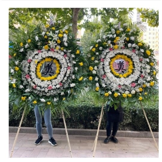 合肥包河区高速滨湖时代广场中隐于市鲜花店配送白事花圈清明节