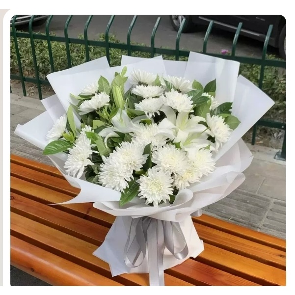 杭州江干区艮山西路凤起东路庆春东路双菱路配送清明节白事鲜花花