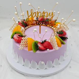 昆明晋宁富民嵩明禄劝寻甸县安宁市宜良县石林县同城配送生日蛋糕