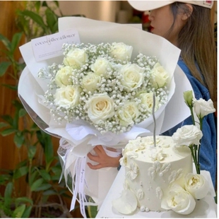 滁州琅琊区长江商贸城同乐坊四牌楼万尚城玫瑰花情人节鲜花店同