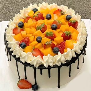 青岛李沧城阳市南市北区黄岛区崂山区胶州即墨市同城配送生日蛋糕