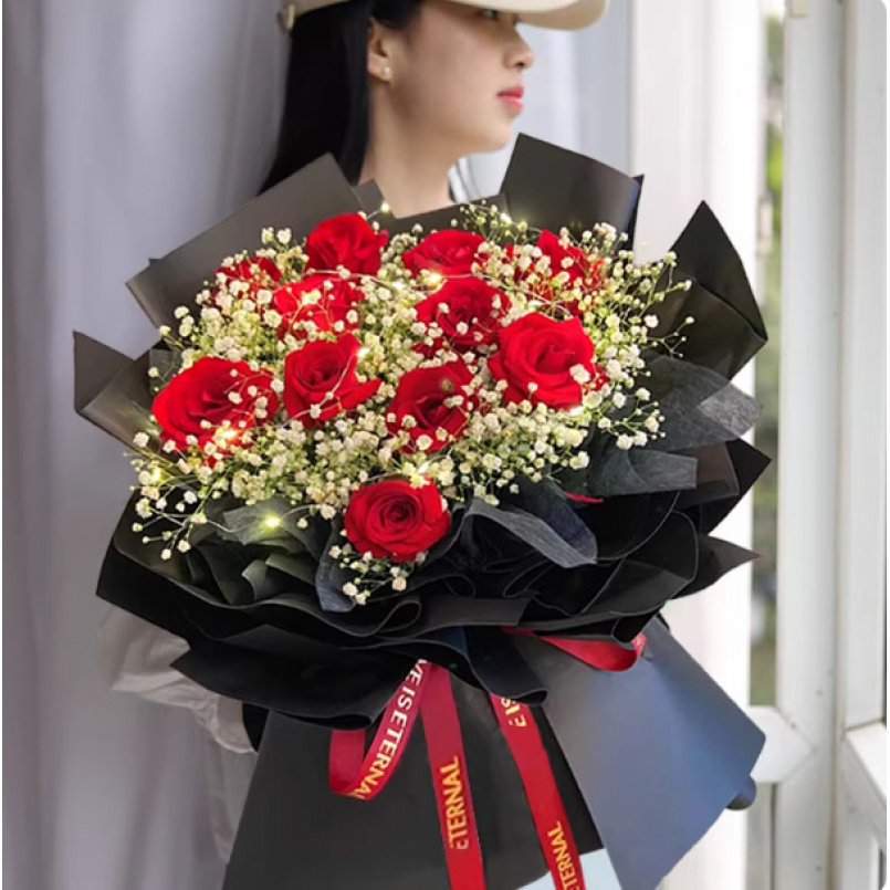 济宁任城兖州区微山县鱼台县金乡嘉祥汶上泗水县鲜花店配送玫瑰花