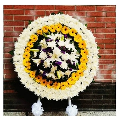 厦门思明区滨北莲花白鹭洲公园禾祥西路鲜花店速递白事花圈清明节