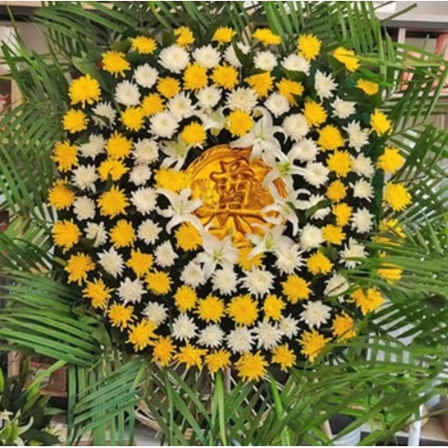 东莞厚街镇万达广场汉邦66广场汀山广场配送白事花圈鲜花菊花清明