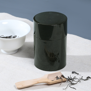 日本进口小号茶叶罐随身旅行便携防潮小茶盒红茶绿茶白茶密封空罐