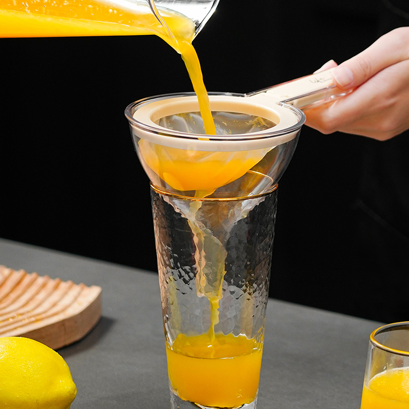 SPSAUCE日本带漏斗豆浆过滤网