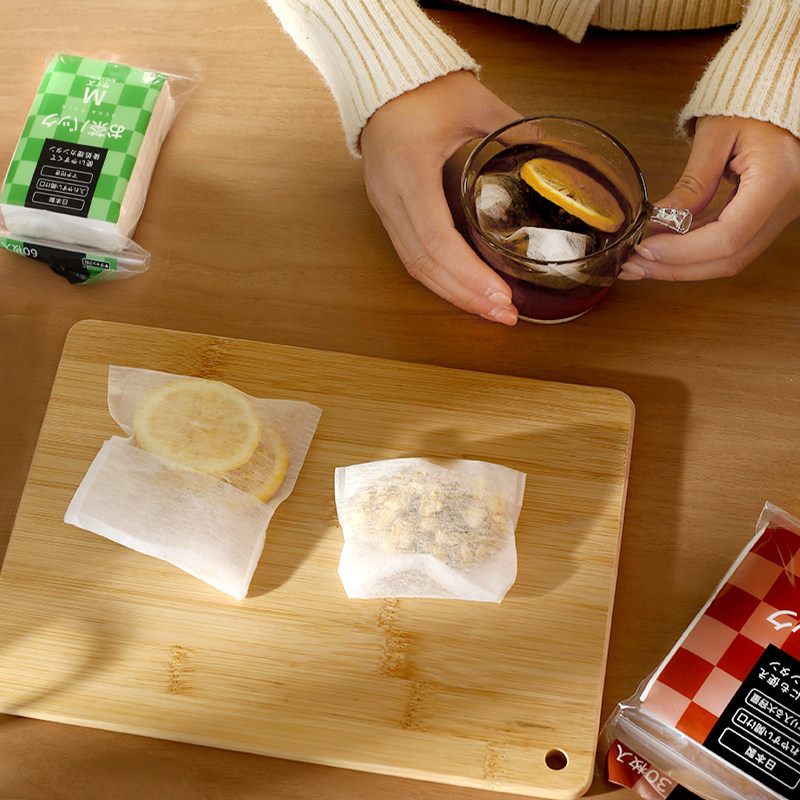 日本进口茶包袋一次性泡茶叶无纺布过滤袋家用煎中药煮炖肉卤料包,餐饮具,茶包袋,淘宝优惠券,粉丝福利购,淘宝优惠卷