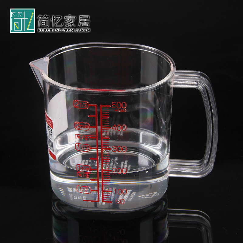 ÈÕ±¾½ø¿ÚNAKAYA Á¿±¿Ì¶È±Á¿Ã×±ËÜÁϱ¼ÆÁ¿±Á¿ºøºæ±º¹¤¾ß500ML