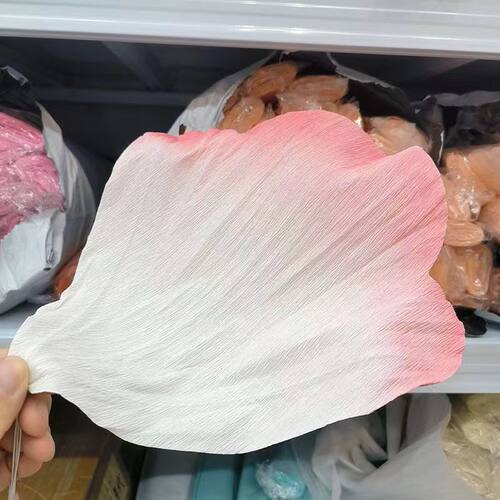 大量皱纹纸芍药花成品花瓣轻奢风格手工DIY大型纸艺花制仿真花