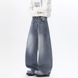 抖音品质 2026春季新品牛仔裤微喇 HM155/P55，男装牛仔裤，电商A036