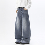 抖音品质2026春季新品牛仔裤微喇HM155/P55，男装牛仔裤，电商A036