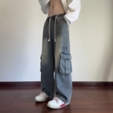工装牛仔裤百搭潮流休闲牛仔HM102/P55控78，男装牛仔裤，电商A036