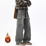 牛仔裤工装休闲裤薄款款号HM60/P50加绒款号HM93/P60，男装牛仔裤，电商A036