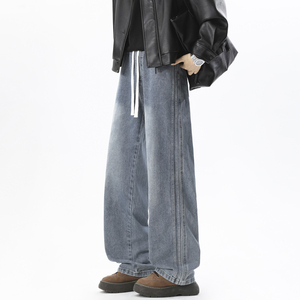 抖音品质 2026牛仔裤微喇 HM153/P40 加绒P50，男装牛仔裤，电商A036