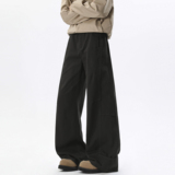 抖音品质纯棉洗褪休闲直筒裤HM167/P50，男装休闲裤，电商A036