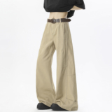 抖音品质纯棉洗褪休闲直筒裤HM167/P50，男装休闲裤，电商A036