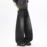 抖音品质2026春季新品牛仔裤微喇HM155/P55，男装牛仔裤，电商A036