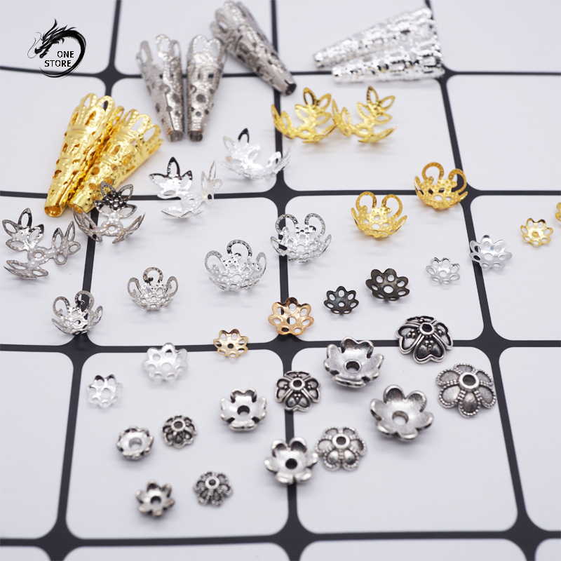 花托合金串珠隔片花帽