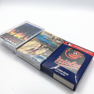 出口盒装扑克 旅游风景扑克牌纸牌 收藏版扑克