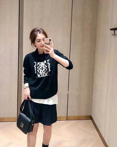 22秋季新款超细羊毛长袖卫衣