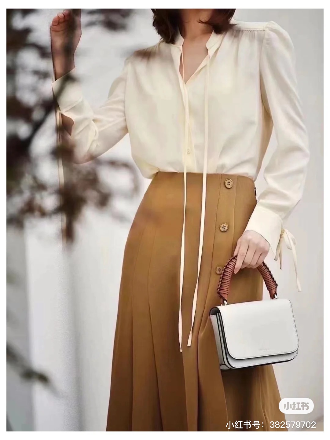 现货30mm重绉纽扣a型半裙