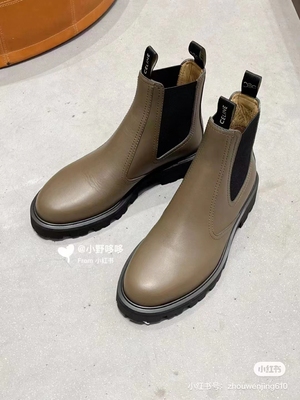 切尔西短靴+BC松糕底套筒马丁靴