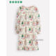 英国Mini Boden女童花仙子碎花胡桃夹子长袖 家居服睡裙纯棉G5549
